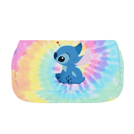 Colorful Flap Stitch Pencil Case