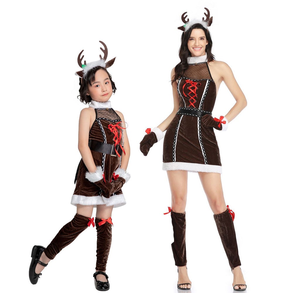 Festive Family Reindeer Costume Set