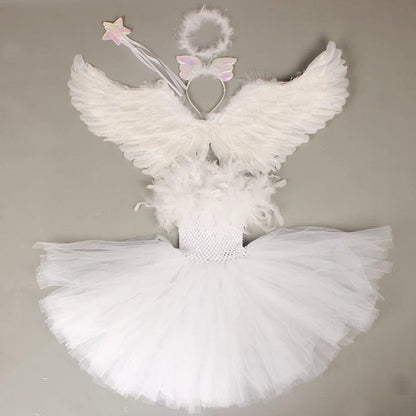 Angel Costume Kids Little Guardian Angel Outfit