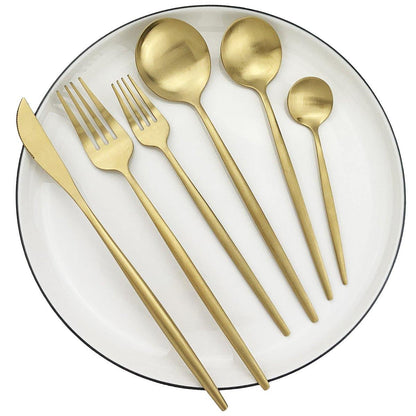 Elegant 36-Piece Minimalist Cutlery Set