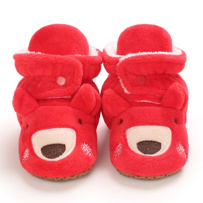 SNOWFLAKE CUDDLES – Cozy Christmas Slippers for Kids