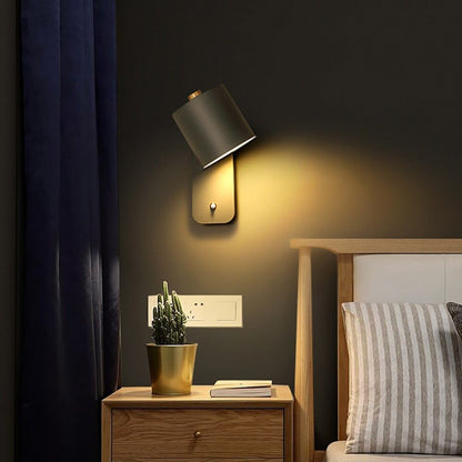 Stylish Modern LED Wall Lamp with Switch