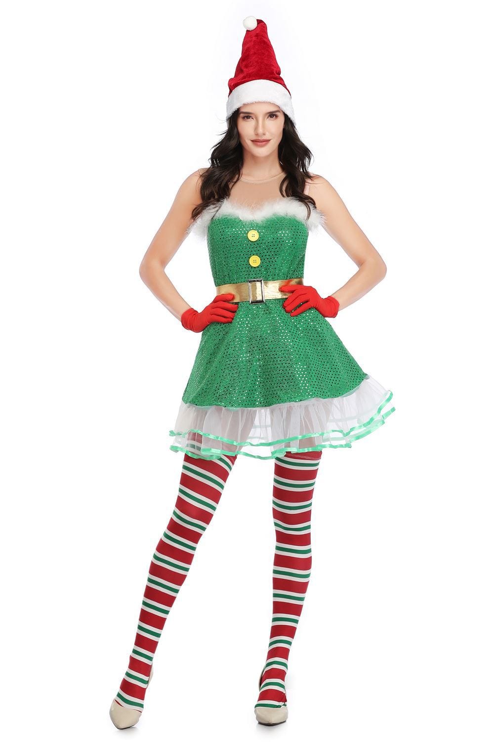 Holiday Elf Glam Costume