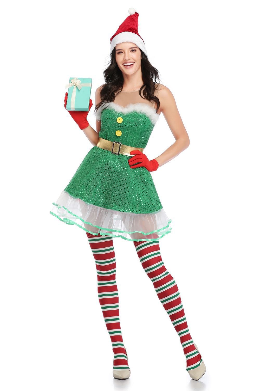 Holiday Elf Glam Costume