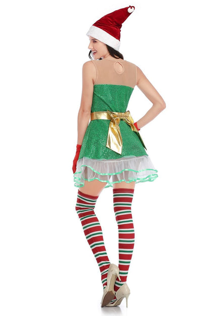 Holiday Elf Glam Costume