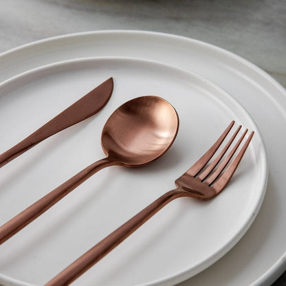 Elegant Minimalist 20-Piece Stainless Steel Cutlery Set