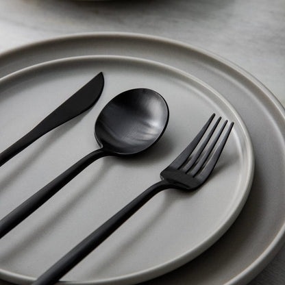 Elegant Minimalist 20-Piece Stainless Steel Cutlery Set