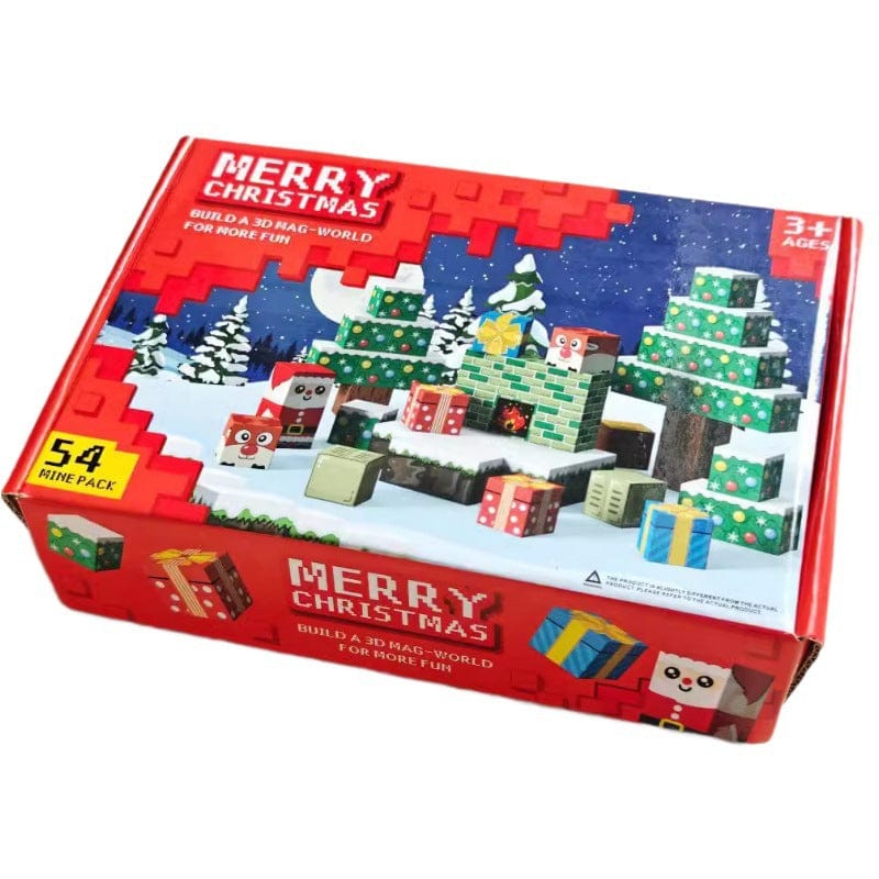 Christmas Gift Magnetic Blocks Set