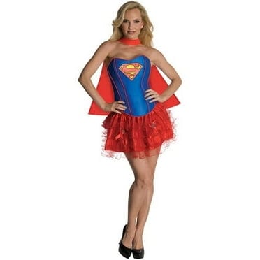 Supergirl Fantasy Dress Costume