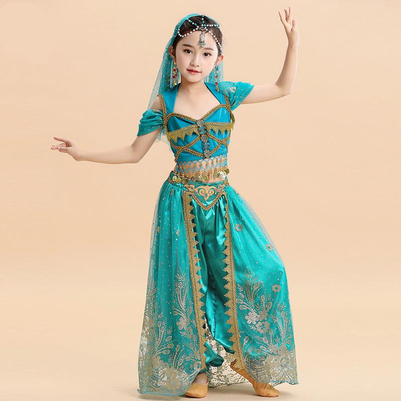 Princess Jasmine Peacock Arabian Dance Costume