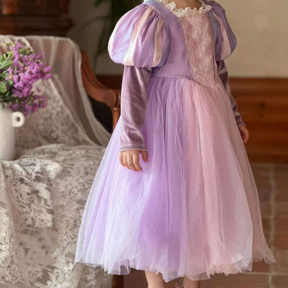 Rapunzel Fantasy Puff Sleeve Dress