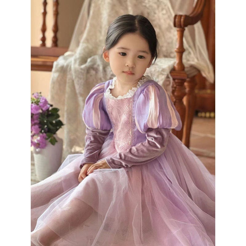 Rapunzel Fantasy Puff Sleeve Dress