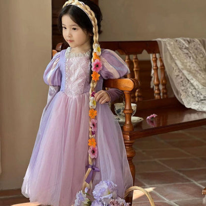 Rapunzel Fantasy Puff Sleeve Dress