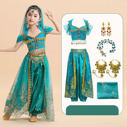 Princess Jasmine Peacock Arabian Dance Costume