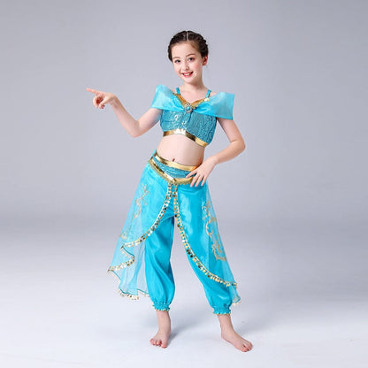 Princess Jasmine Two-Piece Performance Set