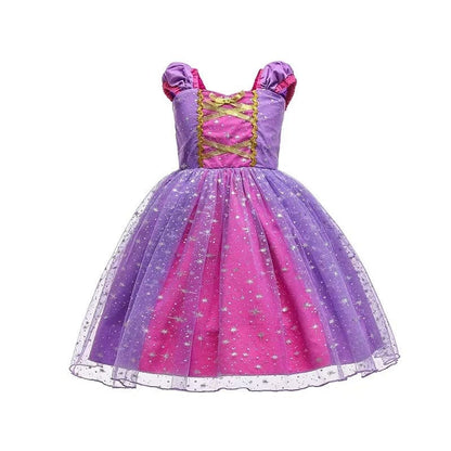 Lil' Rapunzel’s Fantasy Gown