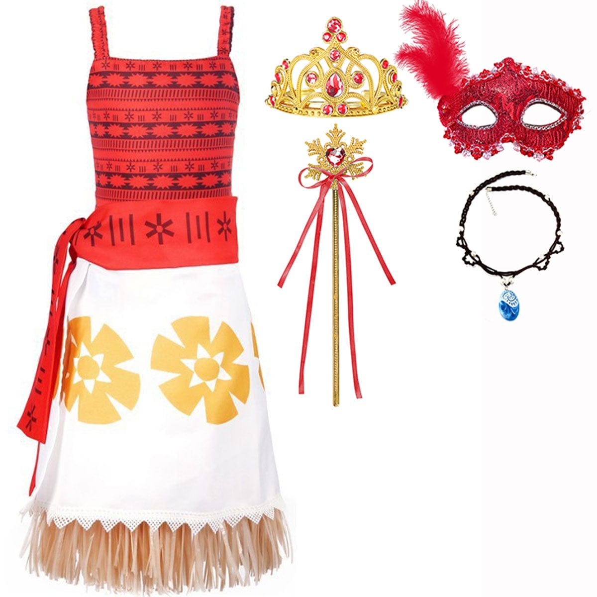 Moana Princess Cosplay Set