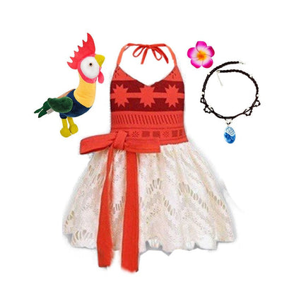 Moana Princess Summer Costume Set