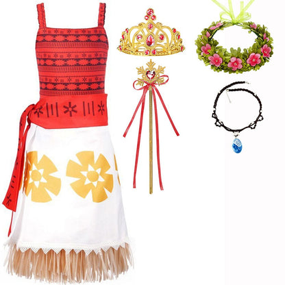 Moana Princess Cosplay Set