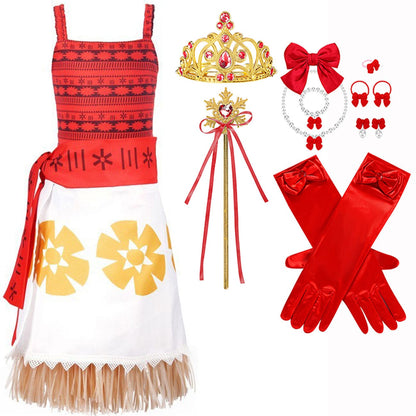 Moana Princess Cosplay Set