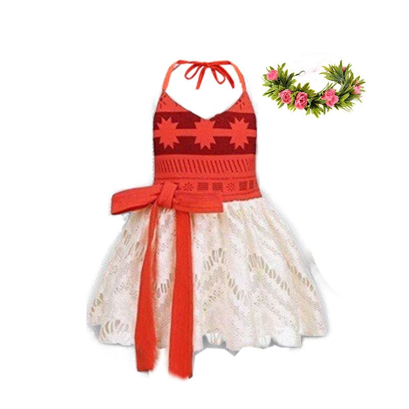 Moana Princess Summer Costume Set