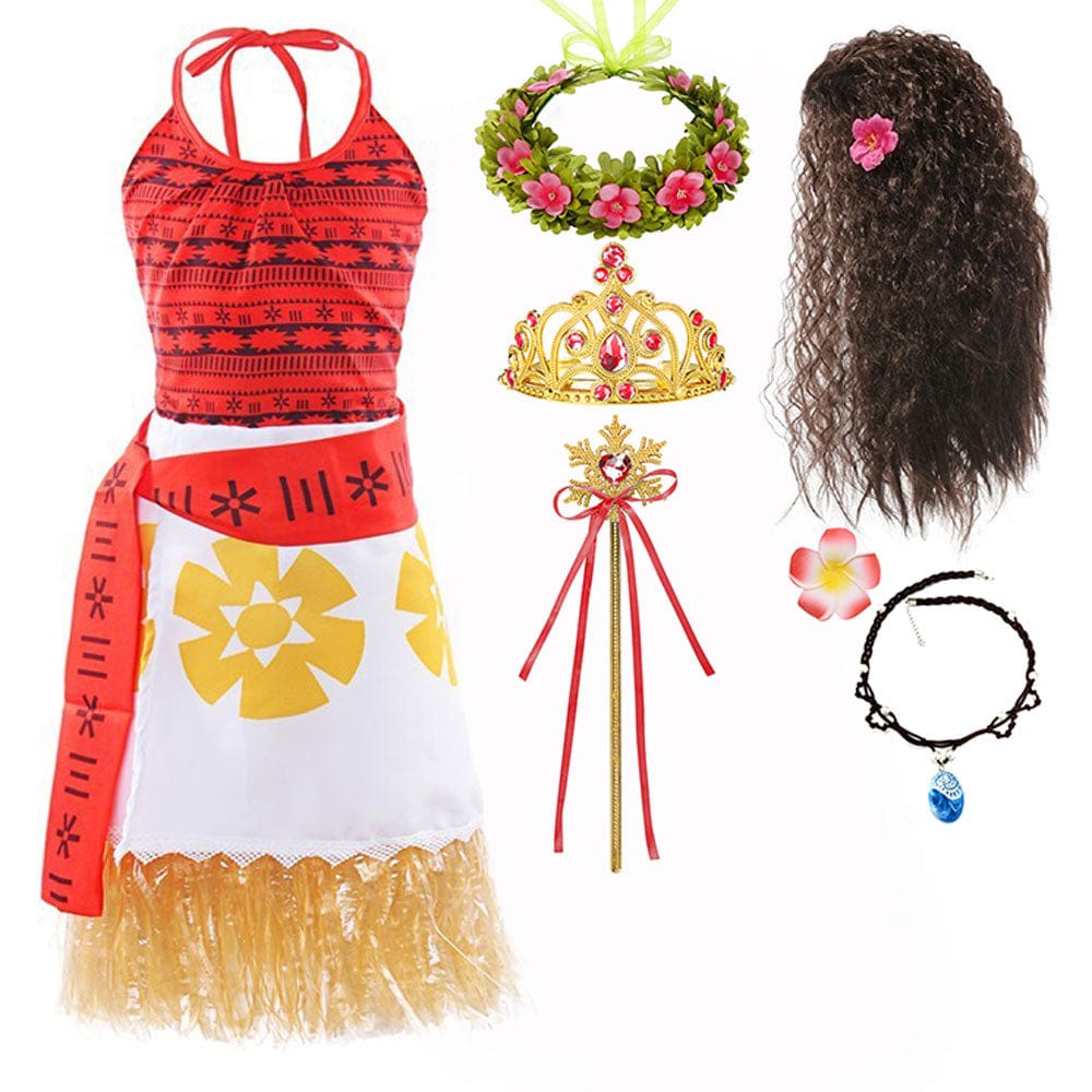 Moana Princess Cosplay Set