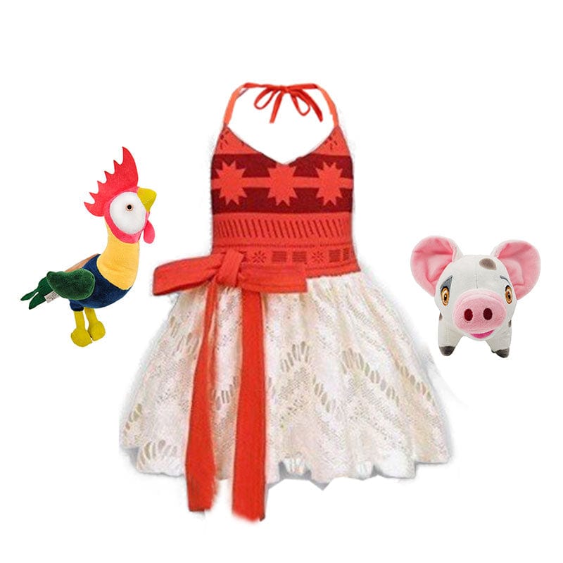 Moana Princess Summer Costume Set