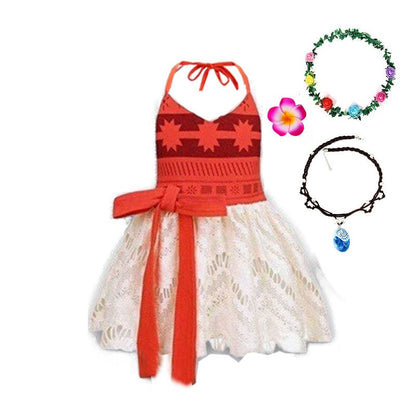 Moana Princess Summer Costume Set