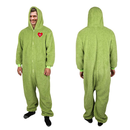 Grinch Family Cozy Pajamas Costume