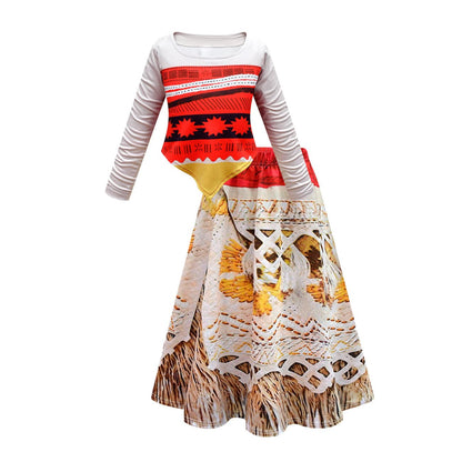 Moana Costume Skirt Set