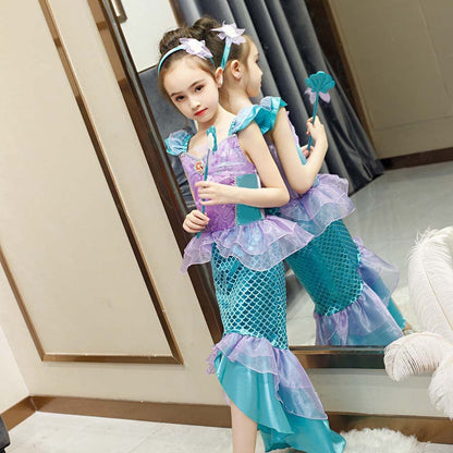 Ariel's Ocean Princess Party Dress