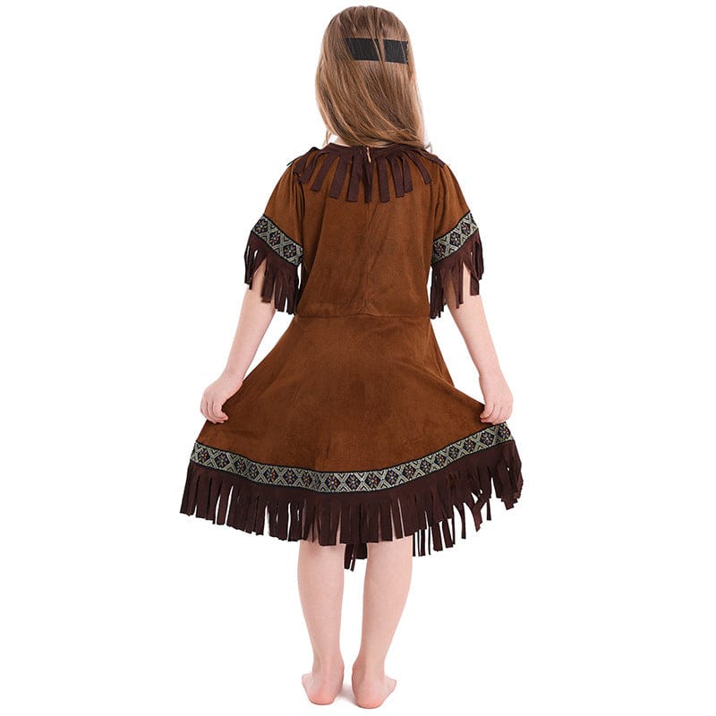 Pocahontas Inspired Tribal Costume Dress