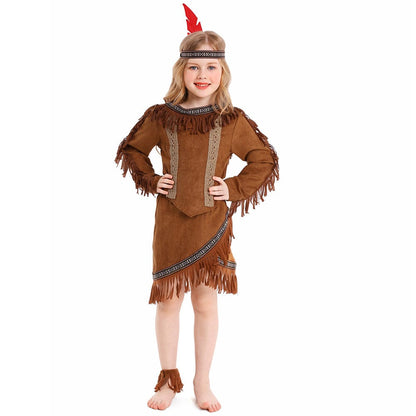 Pocahontas Inspired Tribal Chief Costume