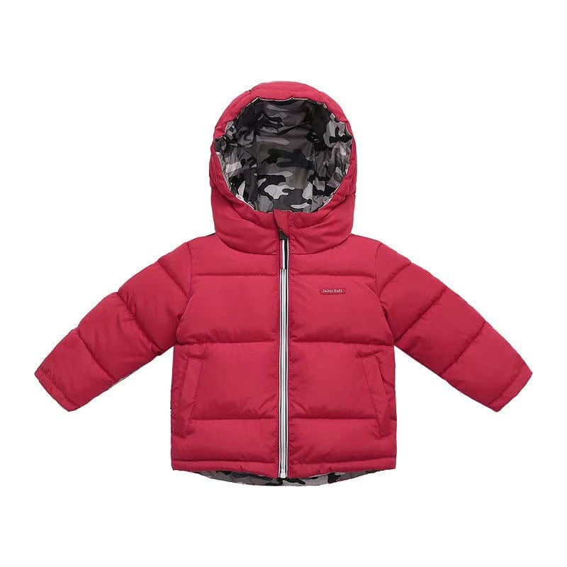 Kids Reversible Winter Puffer Jacket