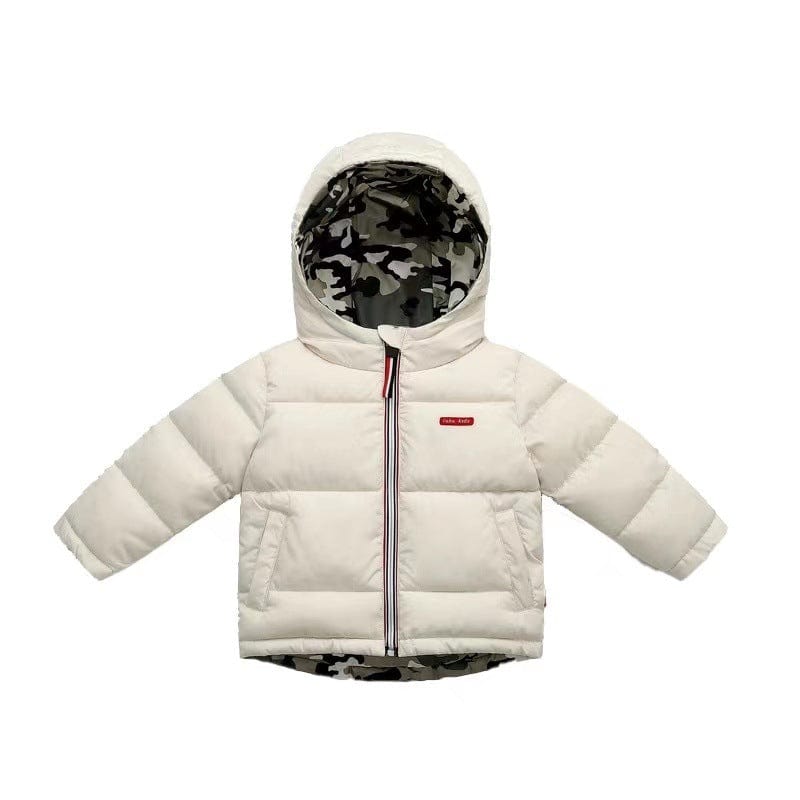 Kids Reversible Winter Puffer Jacket