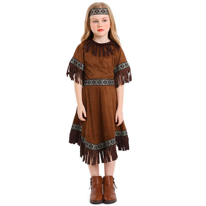 Pocahontas Inspired Tribal Costume Dress