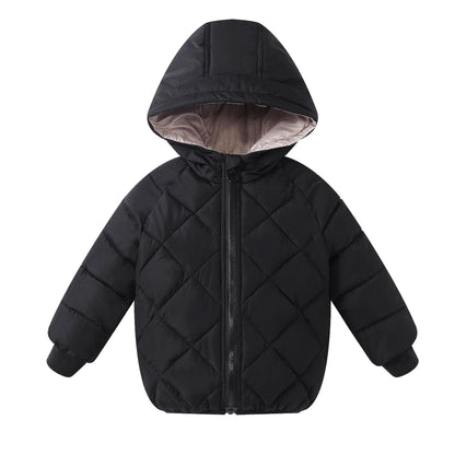 Kids Cozy Winter Puffer Jacket