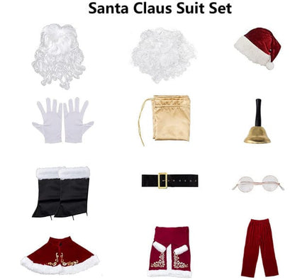 Regal Santa Claus Costume Set