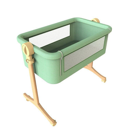 Foldable Wooden Rocking Baby Bassinet