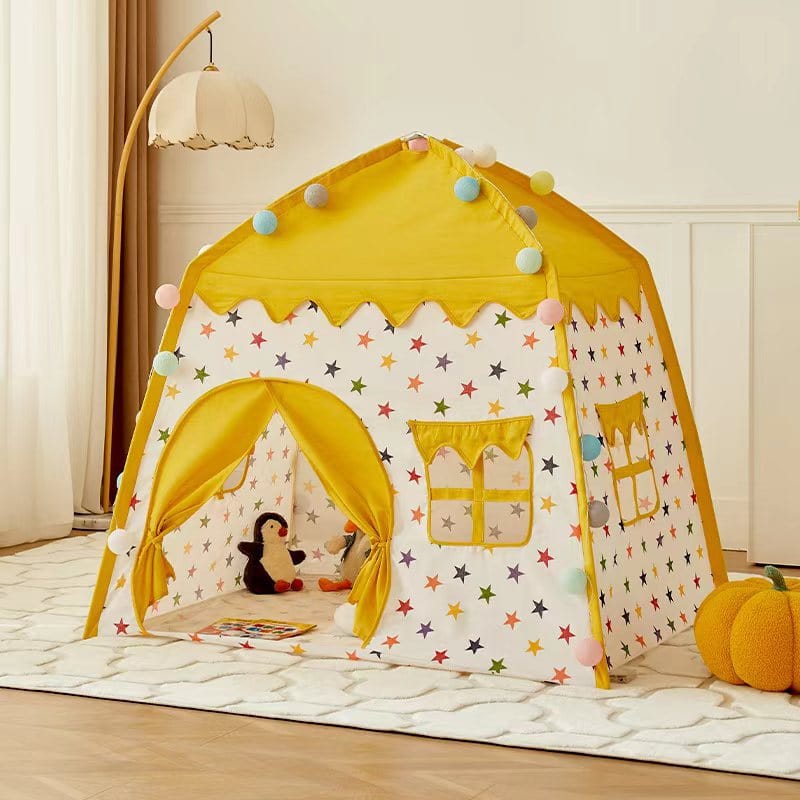 Starry Castle Play Tent for Kids