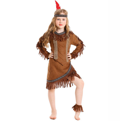 Pocahontas Inspired Tribal Chief Costume