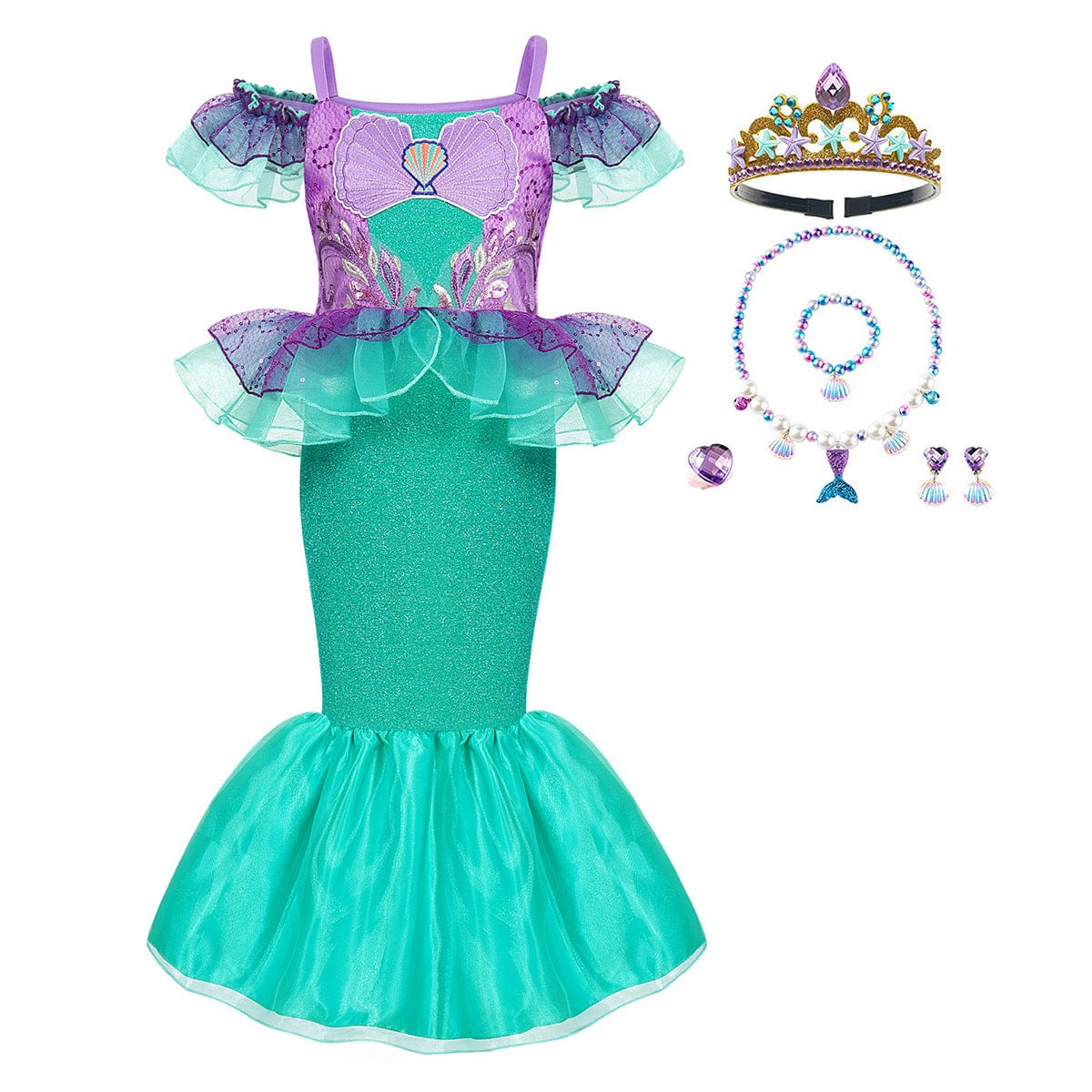 Ariel's Shimmering Seas Performance Costume