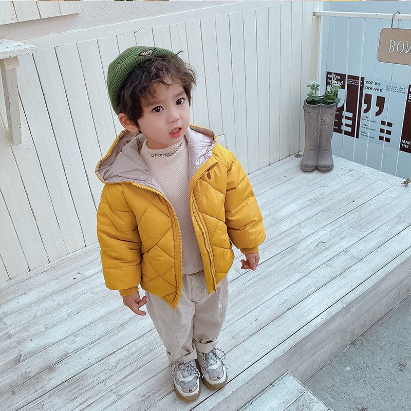 Kids Cozy Winter Puffer Jacket