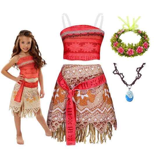 Moana Polynesian Princess Costume