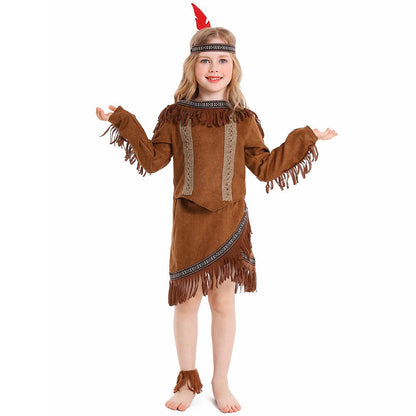 Pocahontas Inspired Tribal Chief Costume