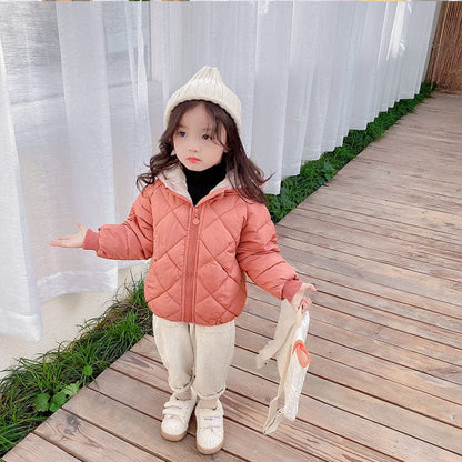 Kids Cozy Winter Puffer Jacket