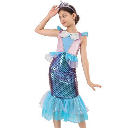 Ariel's Enchanted Ocean Gradient Costume