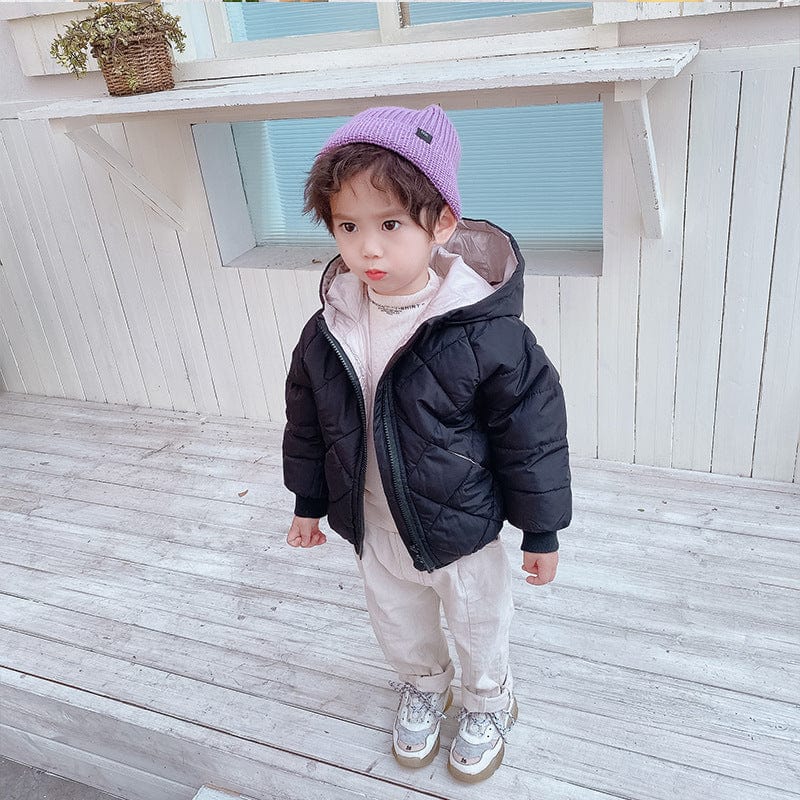 Kids Cozy Winter Puffer Jacket