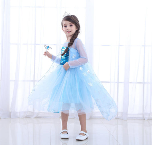 Frozen Elsa Ice Queen Dress