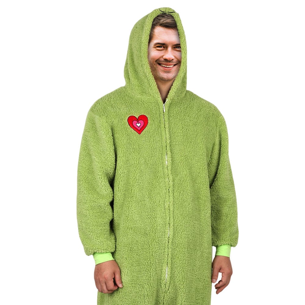 Grinch Family Cozy Pajamas Costume